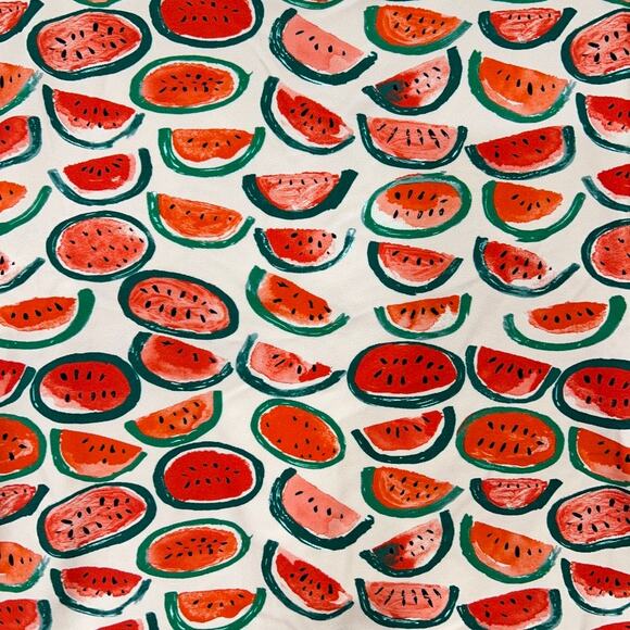 J.Crew Watermelon Print One-Piece Swimsuit Women's M Red Pink - Picture 8 of 12